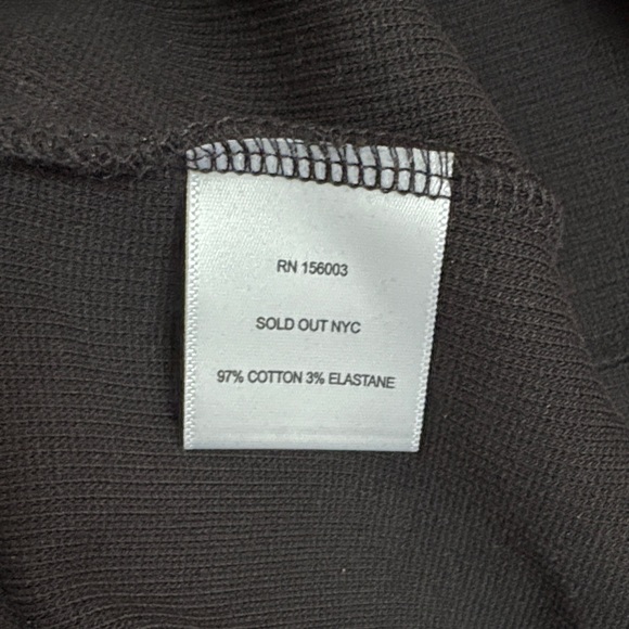 Soldout.nyc Black One-Shoulder Cotton Dress small - Picture 9 of 15